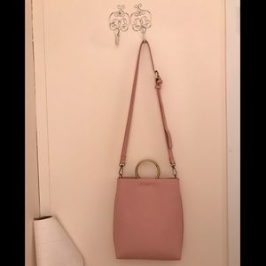 Anthropologie genuine leather purse